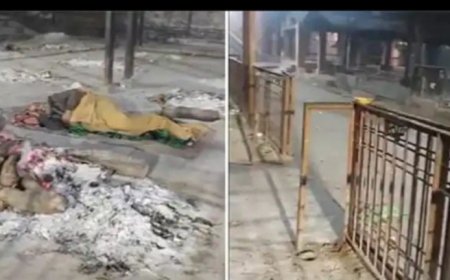 शमशान घाट में आधी रात जलती चिता के पास सोया बुजुर्ग...दिल चीर देने वाली थी वजह