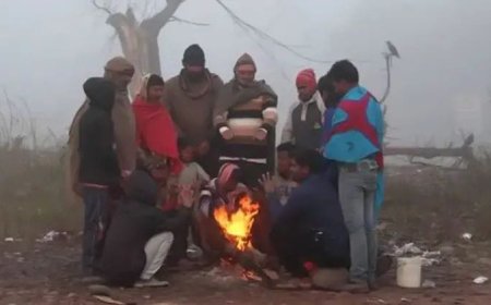 सितम ए सर्दी व शीतलहर की मार, उत्तर भारत में पारा पहुंचा 3 डिग्री के पास, ठंड से लोग बेहाल