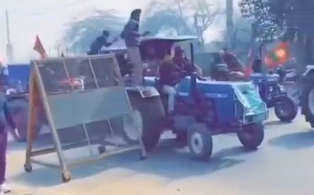 किसानों के नाम पर उपद्रव करने वाले प्रधानमंत्री नरेंद्र मोदी  को गालियां दे रहे हैं