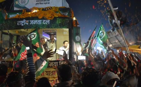 तेजस्वी के रोड शो में भारी भीड़ जुटने के बाद राजद का बड़ा फैसला, कर दिया ये एलान