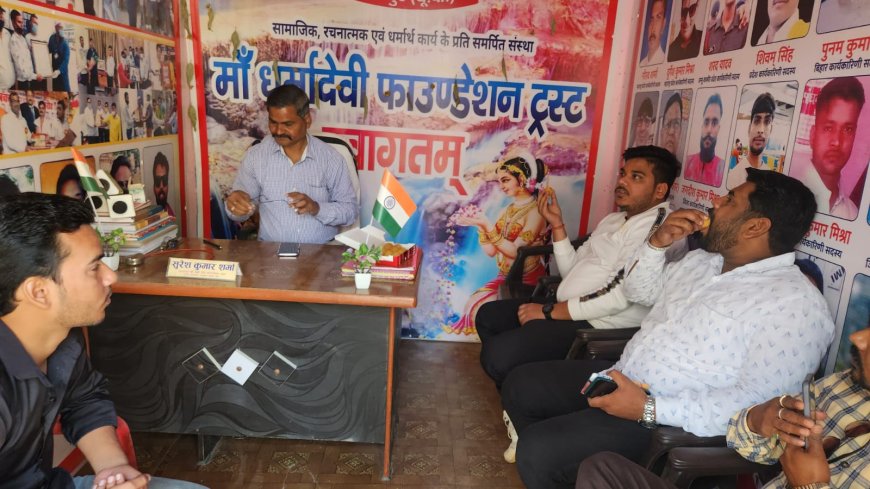 पत्रकार एकता संघ जनपद वाराणसी के महामंत्री का हुआ भव्य स्वागत