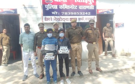 लाखों के गहने व नगदी के साथ पुलिस ने सीसीटीवी के माध्यम से दो शातिर चोरों को किया गिरफ्तार