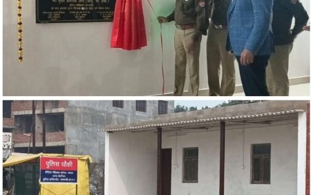 वाराणसी की एक पुलिस चौकी ऐसी जिसे उद्घाटन के बाद भी लटका रहता है ताला,चौकी बनी चर्चा का विषय