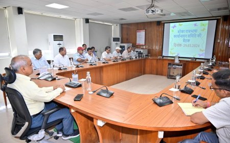 बरेका राजभाषा कार्यान्‍वयन समिति की तिमाही बैठक हुई सकुशल सपन्न