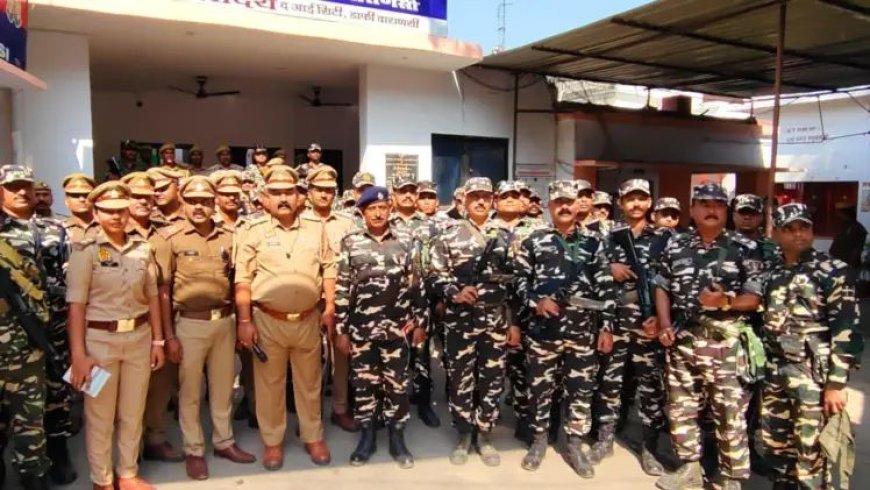 होली पर्व पर सतर्क जिला प्रशासन संवेदनशील इलाकों में  हुआ रूट मार्च