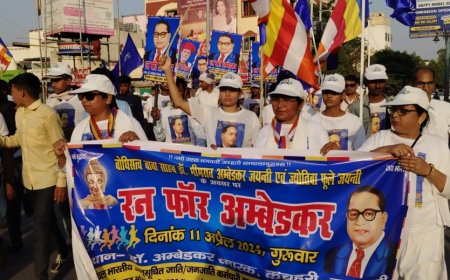 रन-फार अम्बेडकर (RUN-FOR AMBEDKAR) कार्यक्रम का वाराणसी में हुआ आयोजन