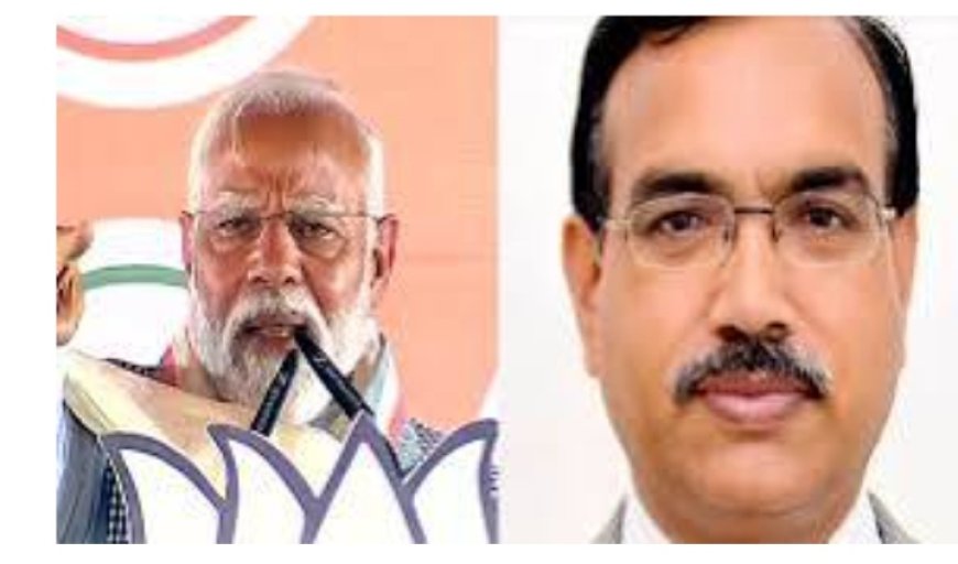 सीधी टक्कर पूर्व आईपीएस मैथलीशरण गुप्त नरेंद्र मोदी के खिलाफ वाराणसी से लड़ेंगे चुनाव