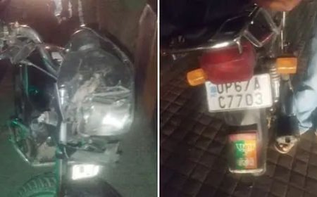 वाराणसी लंका थानांतर्गत विश्व सुंदरी पुल पर युवक को ट्रक ने कुचला