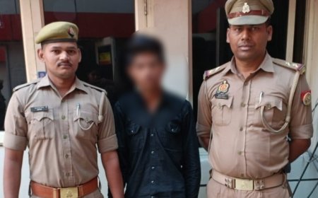 मंडुआडीह थाना :बरेका चौकी इंचार्ज सुरेन्द्र शुक्ला ने पॉस्को एक्ट में वांछित को किया गिरफ्तार