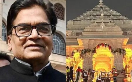 राम मंदिर पर सपा नेता ने दिया  विवादित बयान कहा - ये बेकार मन्दिर है....