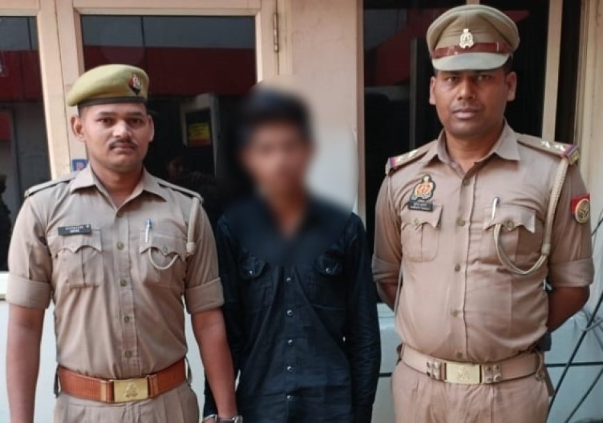 मंडुआडीह थाना :बरेका चौकी इंचार्ज सुरेन्द्र शुक्ला ने पॉस्को एक्ट में वांछित को किया गिरफ्तार