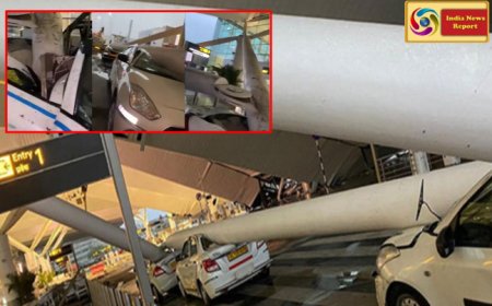 जबलपुर एयरपोर्ट के बाद दिल्ली एयरपोर्ट पर एक हादसा हो गया। एयरपोर्ट की टर्मिनल 1 की छत का एक हिस्सा टूट गया। इस हादसे में एक व्यक्ति की मौत हो गई और कई अन्य घायल हो गए