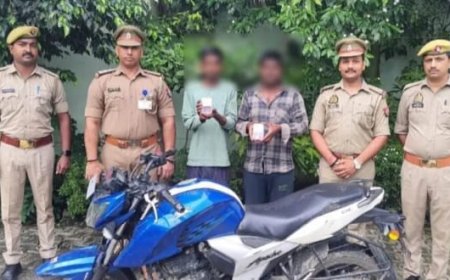 वाराणसी, शौक पूरा करने के लिए बन गये लुटेरे, मंडुआडीह प्रभारी निरीक्षक भरत  उपाध्याय की टीम ने दो शातिर लुटेरों को किया गिरफ्तार