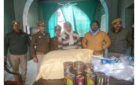 वाराणसी थाना चौक को मिली जबरदस्त सफलता  254.7 किलोग्राम प्रतिबन्धित चाइनीज मंझा के साथ दो  अभियुक्त को किया  गिरफ्तार