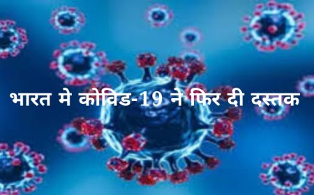 भारत पर एक बड़ा खतरा मंडरा रहा है "कोविड-19"  एक बार फिर से पैर पसारता कोरोना