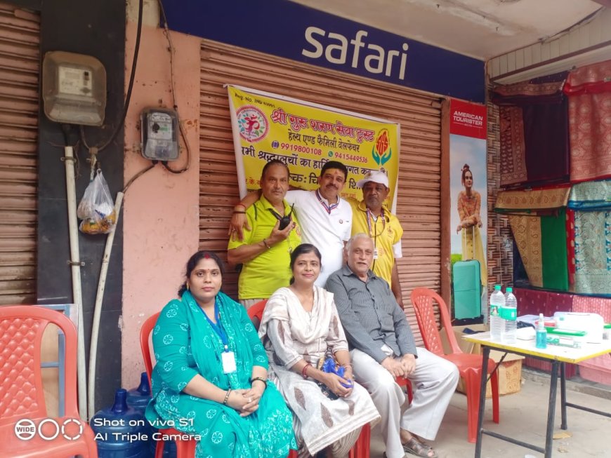 श्रावण मास विशेष:शिव को समर्पित पुण्यदायी श्रावण के पावन पर्व पहले सोमवार पर डॉ0 बक्शी ने लगाया चिकित्सा शिविर की श्रद्धालुओं की सेवा