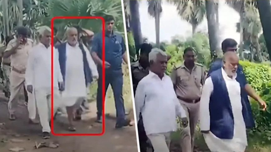 बिहार में ग्रामीणों ने ग्रामीण विकास मंत्री श्रवण कुमार का एक किलोमीटर तक पीछा किया, मुआवजा देरी पर गुस्सा फूटा