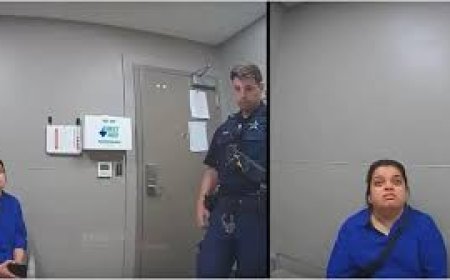 अमेरिका में भारतीय महिला चोरी करते पकड़ी गई, पुलिस पूछताछ का वीडियो वायरल