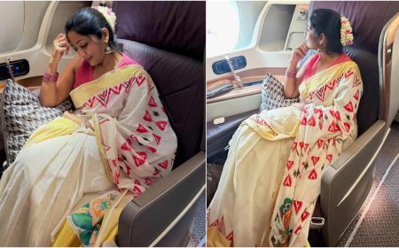 मेलबर्न एयरपोर्ट पर ‘गजरा’ ले जाना पड़ा महंगा, मलयालम एक्ट्रेस नव्या नायर को 1.14 लाख रुपये का जुर्माना