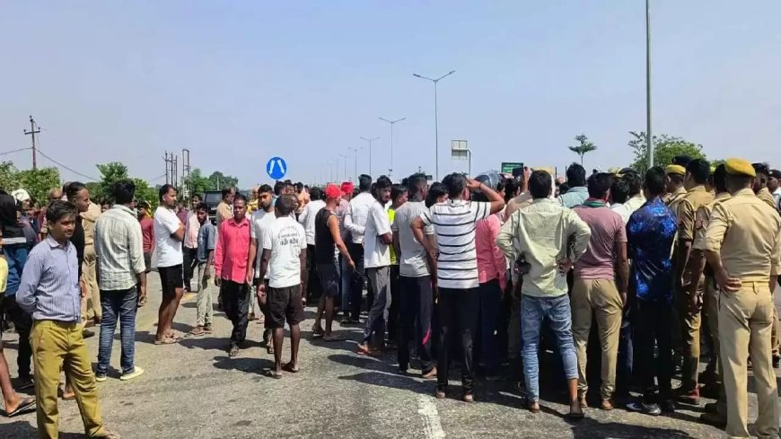 Varanasi:जंसा सड़क हादसे में भाई-बहन की मौत,महिला गम्भीर रूप से घायल