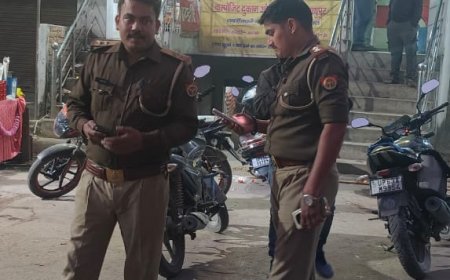 बरेका चौकी अंतर्गत नाथुपुर में शराबियों पर बरपा पुलिस का कहर