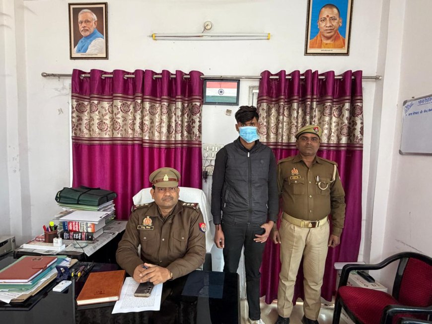 थाना रोहनिया पुलिस टीम द्वारा  गौ-तस्कर गिरफ्तार, कब्जे से कुल 07 राशि गोवशं (6 जीवित व एक मृत)01 अदद मोबाईल फोन व घटना में प्रयुक्त वाहन बरामद बरामद