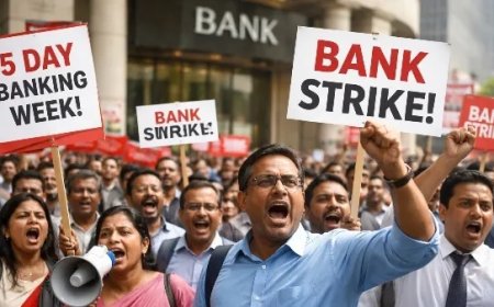 12 फरवरी 2026 को देशव्यापी बैंक हड़ताल: जानें किन सेवाओं पर पड़ेगा असर और क्या रहेगा खुला