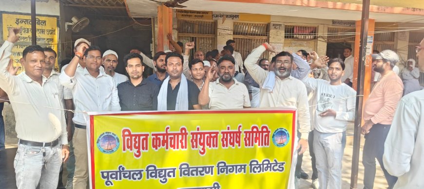 पूर्वांचल सहित अन्य जगहों पर वर्टिकल रिस्ट्रक्चरिंग के नाम पर संविदा कर्मियों की छंटनी, नियमित कर्मचारियों का दूर स्थानांतरण एवं मेरठ में अभियंताओं व जूनियर इंजीनियरों के निलंबन से बिजली कर्मियों में भारी आक्रोश