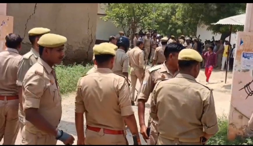 वाराणसी:चोलापुर के नेहिया गांव में झंडा बना विवाद,  हिंसक हुई भीड़ ने किया बवाल, एसीपी सहित 3 घायल