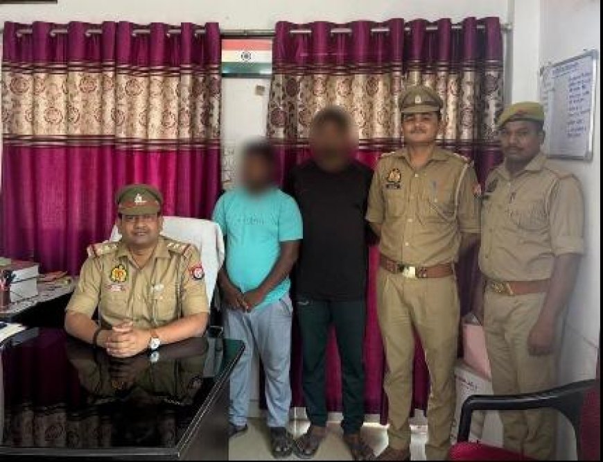 वाराणसी:रोहनियां: ईंट से हमला कर युवक को घायल करने वाले 2 आरोपी गिरफ्तार, प्रभारी निरीक्षक राजू सिंह की टीम ने दबोचा