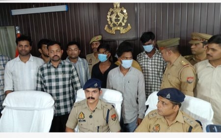 वाराणसी पुलिस ने 24 घण्टे में हत्याकांड पर से उठाया पर्दा हुये 4 आरोपी बेपर्दा