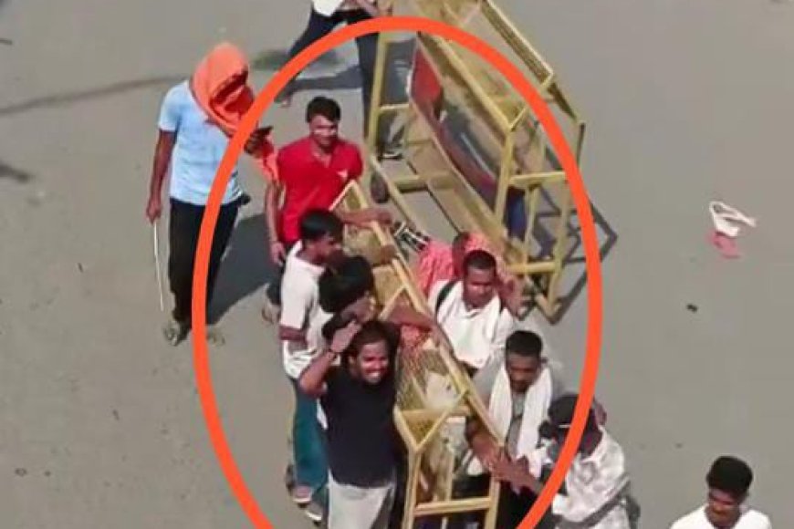 बिहार छात्र आंदोलन: 6 घंटे तक युद्ध क्षेत्र बना पटना, प्रदर्शनविरों ने बैरिकेडिंग उठाकर की Joyriding, पुलिस बेबस