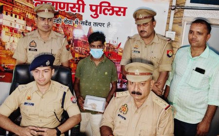 सिगरा पुलिस को बड़ी सफलता, 12.50 लाख की सोने की चेन बरामद, शातिर गिरफ्तार, DCP ने दिया 25 हजार का इनाम