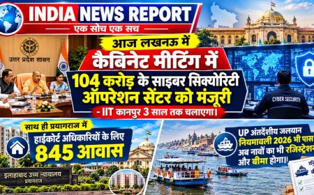 UP Cabinet Meeting Today: योगी कैबिनेट ने पास किए 22 प्रस्ताव, 104 करोड़ के साइबर सिक्योरिटी सेंटर को मंजूरी, IIT कानपुर को मिली 3 साल की जिम्मेदारी