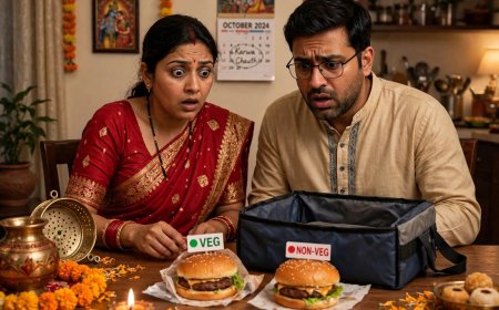 वाराणसी में बर्गर ऑर्डर पर विवाद, वेज की जगह नॉनवेज भेजने का आरोप, परिवार ने की शिकायत