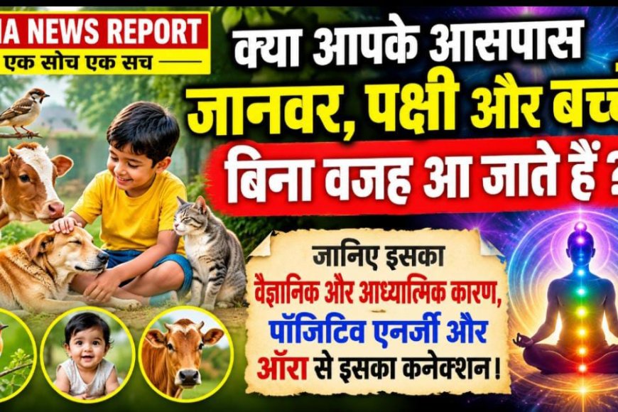 क्या आपके पास जानवर, पक्षी और छोटे बच्चे खिंचे चले आते हैं? ये है पॉजिटिव एनर्जी का संकेत